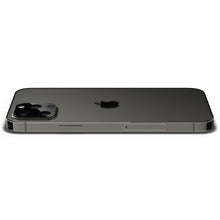 Заредете изображение във визуализатора на галерията – TEMPERED GLASS Spigen OPTIK.TR CAMERA LENS IPHONE 12 PRO BLACK
