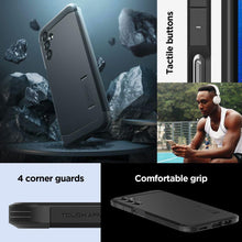 Заредете изображение във визуализатора на галерията – Spigen TOUGH ARMOR GALAXY A14 5G BLACK
