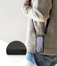 Заредете изображение във визуализатора на галерията – Ringke Fusion X durable PC Case with TPU Bumper for Samsung Galaxy S21+ 5G (S21 Plus 5G) black (FUSG0067)

