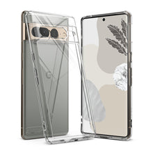 Заредете изображение във визуализатора на галерията – Ringke Fusion case for Google Pixel 7 Pro armored cover transparent
