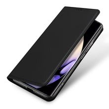 Заредете изображение във визуализатора на галерията – Dux Ducis Skin Pro Case for Realme 10 Pro Flip Card Wallet Stand Black
