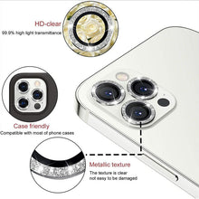 Заредете изображение във визуализатора на галерията – Tempered Glass HARD DIAMOND for camera (LENS) for Samsung Galaxy S24 silver (3 pieces)
