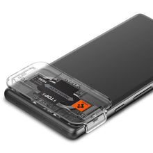 Заредете изображение във визуализатора на галерията – Spigen OPTIK.TR ”EZ FIT” CAMERA PROTECTOR 2-PACK GOOGLE PIXEL 7A BLACK
