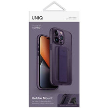 Заредете изображение във визуализатора на галерията – Uniq case Heldro Mount iPhone 14 Pro 6.1" purple/fig purple
