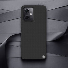 Заредете изображение във визуализатора на галерията – Nillkin Textured Case for Xiaomi Redmi Note 12 5G / Poco X5 5G Reinforced Nylon Cover Black
