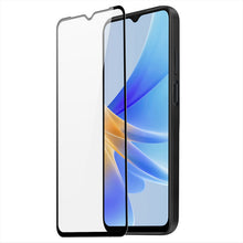 Заредете изображение във визуализатора на галерията – Dux Ducis 9D Tempered Glass Oppo A17 9H tempered glass with black frame
