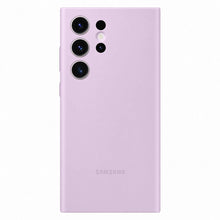 Заредете изображение във визуализатора на галерията – Samsung Silicone Cover Case for Samsung Galaxy S23 Ultra Silicone Cover Lilac (EF-PS918TVEGWW)
