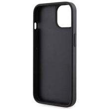 Заредете изображение във визуализатора на галерията – Original Case GUESS Rhinestone Triangle hardcase GUHCP14SHDGTPK for Iphone 14 black
