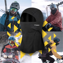 Заредете изображение във визуализатора на галерията – Wozinsky Balaclava WTBBK2 XL thermal balaclava under helmet - black
