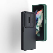 Заредете изображение във визуализатора на галерията – Nillkin CamShield Silky Silicone Case for Samsung Galaxy Z Fold 4 Silicone Cover with Camera Protector Black
