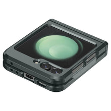 Заредете изображение във визуализатора на галерията – Spigen TOUGH ARMOR PRO GALAXY Z Flip 5 ABYSS GREEN
