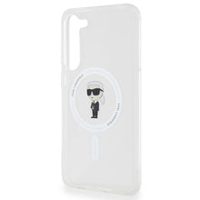 Заредете изображение във визуализатора на галерията – Karl Lagerfeld IML Ikonik MagSafe case for Samsung Galaxy S23+ - transparent
