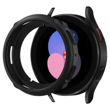 Заредете изображение във визуализатора на галерията – Spigen liquid air case for samsung galaxy watch 4 / 5 ( 40 mm ) matte black - TopMag
