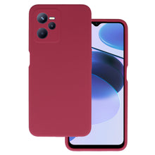 Заредете изображение във визуализатора на галерията – Silicone Lite Case for Realme C35 burgundy
