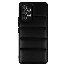 Заредете изображение във визуализатора на галерията – Leather 3D Case for Samsung Galaxy A53 5G design 2 black
