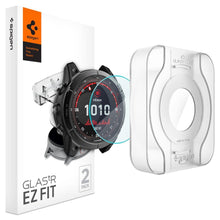 Заредете изображение във визуализатора на галерията – TEMPERED GLASS Spigen GLAS.TR "EZ-FIT" 2-PACK GARMIN FENIX 7X CLEAR
