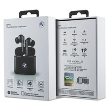 Заредете изображение във визуализатора на галерията – Original Bluetooth Earphones TWS BMW BMWSES20AMK + docking station Signature black
