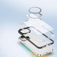 Заредете изображение във визуализатора на галерията – Dux Ducis Clin2 case for iPhone 14 magnetic cover MagSafe grey
