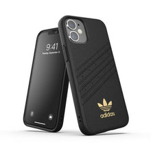 Заредете изображение във визуализатора на галерията – Adidas OR Moulded Case Premium iPhone 12 mini czarno biały 42274
