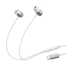 Заредете изображение във визуализатора на галерията – Joyroom JR-EC06 USB-C in-ear headphones - silver
