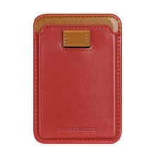 Заредете изображение във визуализатора на галерията – Dux Ducis Magnetic Leather Wallet magnetic wallet MagSafe for iPhone RFID blocker red
