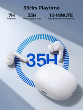 Заредете изображение във визуализатора на галерията – TWS Joyroom Funpods Series JR-FB3 Bluetooth 5.3 wireless headphones - white
