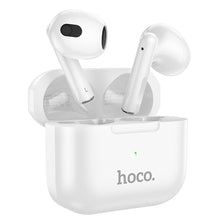 Заредете изображение във визуализатора на галерията – HOCO bluetooth earphones Intelligent TWS EW30 white

