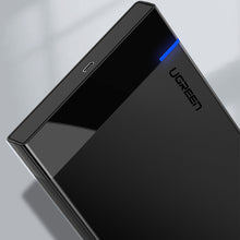 Заредете изображение във визуализатора на галерията – Ugreen adapter enclosure for SATA 2.5'' USB 3.0 disk drive black (US221)
