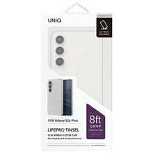 Заредете изображение във визуализатора на галерията – Uniq case LifePro Xtreme Sam S24+ S926 transparent glossy/tinsel lucent
