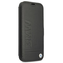 Заредете изображение във визуализатора на галерията – Etui BMW BMFLBKP13XSLLBK iPhone 13 Pro Max 6,7" czarny/black book Signature

