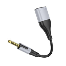Заредете изображение във визуализатора на галерията – Borofone Cable BL19 Creator 2 in 1 - jack 3,5mm male to 2xjack 3,5mm female - 15 cm black
