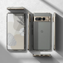 Заредете изображение във визуализатора на галерията – Ringke Fusion case for Google Pixel 7 Pro armored cover transparent
