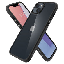 Заредете изображение във визуализатора на галерията – Spigen ultra hybrid гръб за iphone 14 matte black - TopMag
