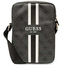Заредете изображение във визуализатора на галерията – Guess 4G Stripes bag for 8" tablet - black
