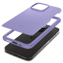 Заредете изображение във визуализатора на галерията – Spigen Thin Fit case for iPhone 15 Pro - purple
