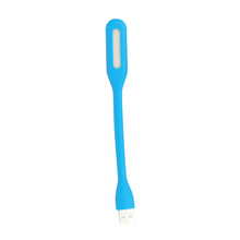 Заредете изображение във визуализатора на галерията – Mini LED Lamp Silicone USB Light blue
