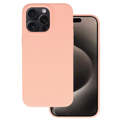 Silicone Lite Case for Iphone 15 Pro Max peach