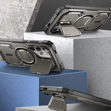 Заредете изображение във визуализатора на галерията – IBLSN Armorbox Mag Supcase Case with MagSafe for Samsung Galaxy S24 Ultra - Gray
