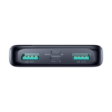 Заредете изображение във визуализатора на галерията – Joyroom power bank 10000mAh Dazzling Series 12W black (JR-T016)
