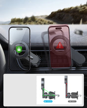 Заредете изображение във визуализатора на галерията – Magnetic car holder for iPhone with MagSafe Joyroom JR-ZS355 - black
