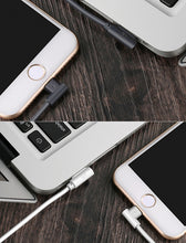 Заредете изображение във визуализатора на галерията – REMAX cable Axe RC-083i - USB to Lightning - Iphone 5/SE/6/6S/7/8/X angled 1,8 meter Black
