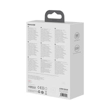 Заредете изображение във визуализатора на галерията – Baseus fast charger GaN5 Pro HUB HDMI 2 x USB-C / USB-A / HDMI 4K 30Hz 1.5m black + USB-C cable - USB-C 100W 40Gb/s (USB4) 1m (CCGP110201)
