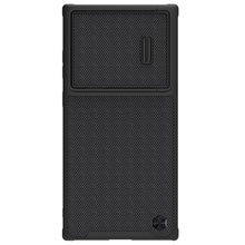 Заредете изображение във визуализатора на галерията – Nillkin Textured S Case for Samsung Galaxy S23 Ultra armored cover with camera cover black
