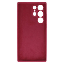 Заредете изображение във визуализатора на галерията – Silicone Lite Case for Samsung Galaxy S23 Ultra burgundy

