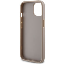 Заредете изображение във визуализатора на галерията – Original Case GUESS hardcase 4G Triangle Metal Logo GUHCP15SPG4GPH for Iphone 13/14/15 white
