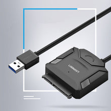 Заредете изображение във визуализатора на галерията – Ugreen adapter cable for 2.5'' / 3.5'' drive (USB-A 3.0 - SATA) black (CR108)
