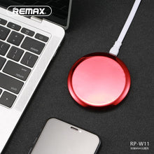 Заредете изображение във визуализатора на галерията – REMAX wireless charger Linion Quick Charge Qi RP-W11 red

