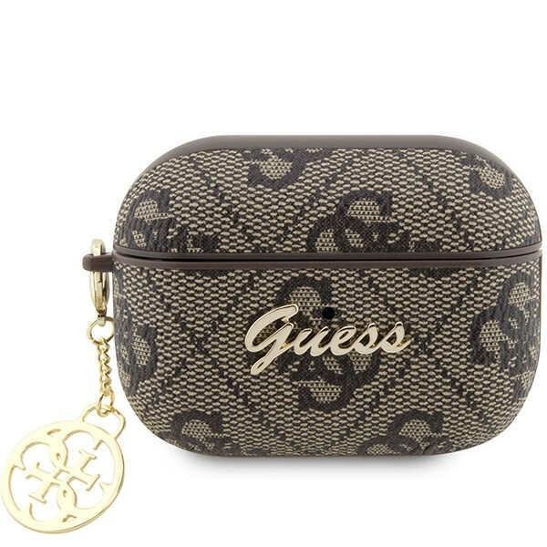 Guess GUAP2G4GSMW AirPods Pro 2 cover brown/brown 4G Charm Collection