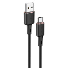 Заредете изображение във визуализатора на галерията – Acefast cable usb a to type c 3a c2-04 silicone silicone 1,2m black
