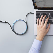 Заредете изображение във визуализатора на галерията – Ugreen extension cable USB C 3.1 male / female 10Gb/s 1m gray (US372)
